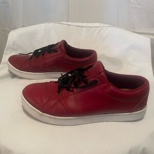 Sorel Women's Red leather Sneakers